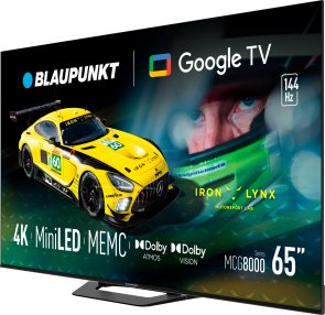 Телевізор MiniLED Blaupunkt 65MCG8000 (Google TV, Wi-Fi, 3840x2160)