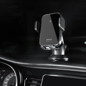 Фото: Кріплення для мобільного телефону Proove Triple Clamp 15W Black (WHTC15010001) № 6 | KTC