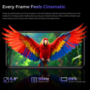 Смартфон Oukitel C6 5G 8/256GB Black (C6_5G_BK)