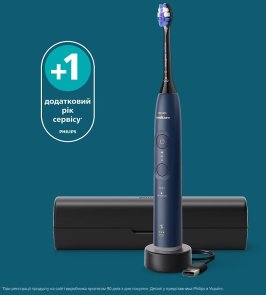 Електрична зубна щітка Philips Sonicare Series 6100 Navy Blue (HX7403/08)