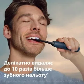 Фото: Електрична зубна щітка Philips Sonicare Series 6100 Navy Blue + Travel Case (HX7403/08) № 3 | KTC