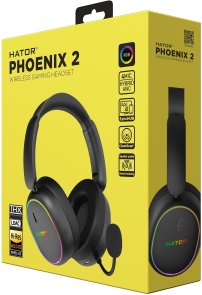 Гарнітура Hator Phoenix 2 Wireless Black (ESH40)