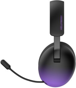 Гарнітура Hator Hellyberry HH30 Pro Black/Violet (HH30_PRO_wireless_BV)