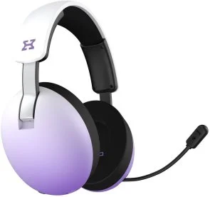 Фото: Гарнітура Hator Hellyberry HH30 Pro White/Violet (HH30_PRO_wireless_WV) № 2 | KTC