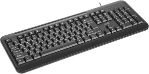 Фото: Клавіатура 2E KM1040 ENG/UKR USB Black (2E-KM1040UB_UA) № 2 | KTC