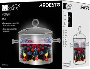 Фото: Каструля Ardesto Black Mars 1.5L (AR0715GB) № 5 | KTC