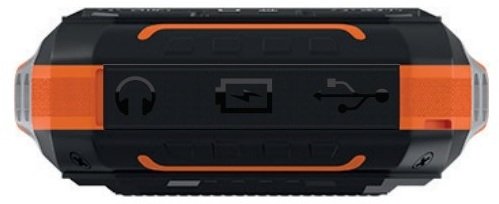 Мобільний телефон ERGO E182 Black/Orange