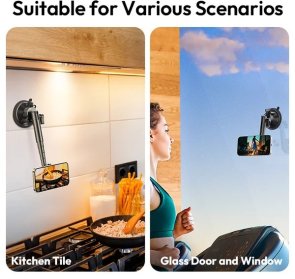 Універсальний тримач Ulanzi ZJ06 Suction Cup Mount (T117)