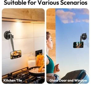 Фото: Універсальний тримач Ulanzi ZJ06 Suction Cup Mount (T117) № 13 | KTC