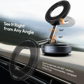 Фото: Універсальний тримач Ulanzi SK-25 Mobile PhoneSuction Cup Holder (S003) № 4 | KTC