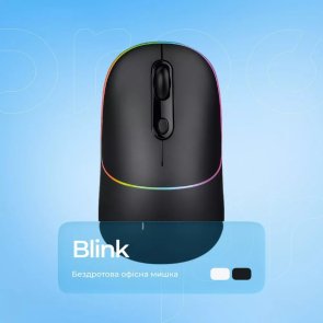 Миша Proove Blink WL/BT Black (WMBL00002001)