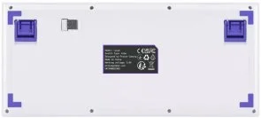 Фото: Клавіатура Proove Gaming Coupe Huano Kobe WL/BT/USB White/Purple (WKCP00022404) № 4 | KTC