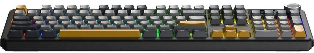 Фото: Клавіатура Aula F108 Pro WL/BT/USB Black (6978080501295) № 4 | KTC
