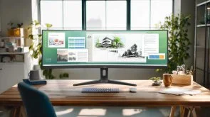 Фото: Монітор iiyama XCB4594DQSU-B1 Black - 44.5" VA / 5120x1440 / 75 Гц / Adaptive Sync / HAS № 21 | KTC