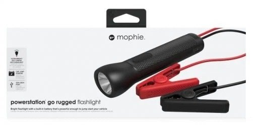 Бустер Mophie Powerstation go Rugged Flashlight Black (53046)