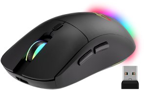 Мишка, Media-Tech MT1124 Silent Wireless, Black