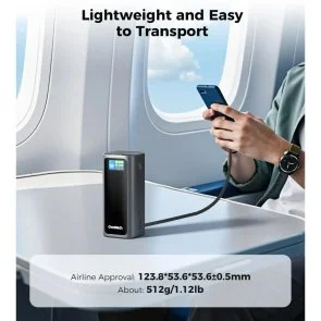 Фото: Батарея універсальна Choetech B815C 20000mAh 130W Black № 7 | KTC
