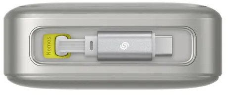 Батарея універсальна Baseus Free2Pull 20000mAh 65W with Retractable Cable Type-C Lunar Gray (P10073700843-00)