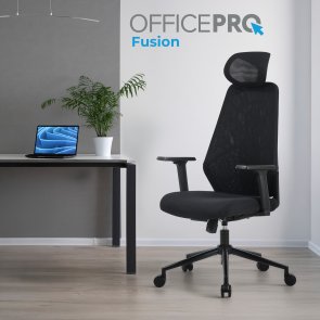 Крісло OfficePro Fusion OC577B Black