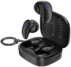 Гарнітура вкладиші Belkin Soundform Anywhere True Bluetooth, Black