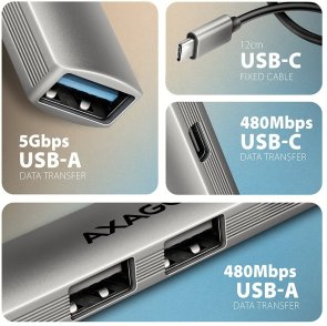 USB-хаб Axagon HUE-STC