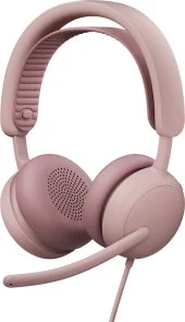 Фото: Гарнітура Logitech Zone Wired 2 Rose (981-001620) № 2 | KTC