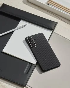 Фото: Чохол Pitaka for Samsung S26 Plus - Edge Ultra-Slim Classic Twill 600D Black/Grey (KS2601S) № 12 | KTC