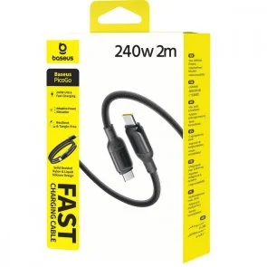 Фото: Кабель Baseus PicoGo 240W Type-C / Type-C 2m Black (E0423301) № 4 | KTC