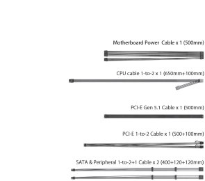 Блок живлення ASUS 750W TUF Gaming Gold Evo (TUF-GAMING-750G-EVO)
