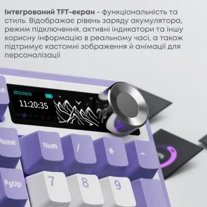 Фото: Клавіатура Ajazz AK980 V2 Maillard Switch WL/BT/USB White (AK980-V2-M-PWB) № 10 | KTC