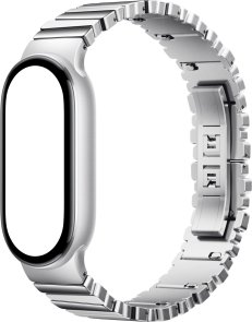 Ремінець Xiaomi for Band 10 Asymmetrical Metal Strap Silver (BHR07YHGL)