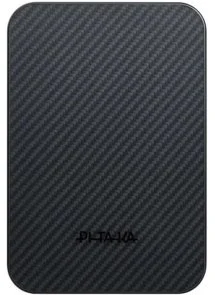 Батарея універсальна Pitaka Aramid Fiber Magnetic Qi2 10000mAh 15W Twill Black/Grey (PBQ2501)