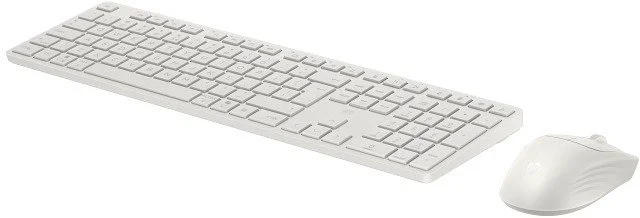 Фото: Комплект клавіатура+миша HP 490C Wireless White (BE1M5AA) № 2 | KTC