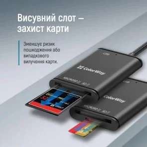 Фото: Кардрідер ColorWay CW-CR-02 № 10 | KTC