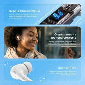 Фото: Навушники Proove Mainstream Pro APP White (TWMSP001AP02) № 10 | KTC