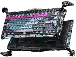 Клавіатура Gravastar Mercury V75 Pro 80key GravaStar x Gateron Magnetic Jade Gaming USB Cyberpunk