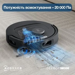 Фото: Робот-пилосос ECOVACS DEEBOT T30C Black (DLX71 BLACK) № 14 | KTC