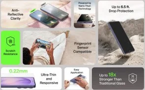 Фото: Захисне скло Belkin for Samsung Galaxy S26 Ultra - Titan SmartShield (OVB074HQ) № 13 | KTC