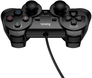 Геймпад Hoco GA3 Fast Link Wired Game Controller Black (6942007666619)