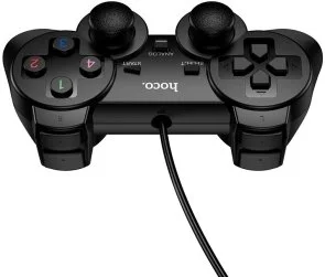 Фото: Геймпад Hoco GA3 Fast Link Wired Game Controller Black (6942007666619) № 4 | KTC