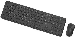 Фото: Комплект клавіатура+миша Gembird Slim Pro Business Wireless Black (KBS-WPS-01-CYRL) № 3 | KTC