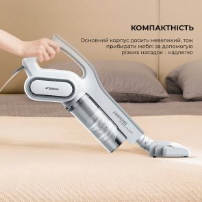 Дротовий пилосос DEERMA Stick Vacuum Cleaner Cord White (DX700 White)