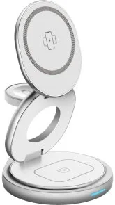 Фото: Бездротова зарядна станція Gelius Foldy 3in1 15W White (GP-WC011) № 2 | KTC