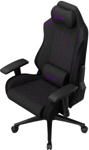 Крісло Lorgar CHA41 Black/Purple (LRG-CHA41-BK-PR)