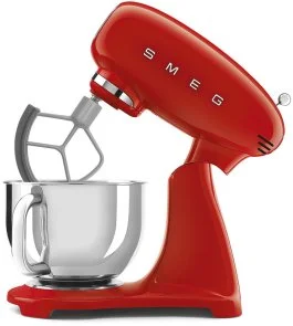 Фото: Планетарний міксер Smeg Style Aesthetic Red (SMF05RDEU) № 4 | KTC