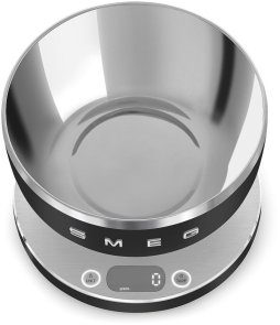 Ваги кухонні Smeg Collezione Aesthetic Matt Black (KSC01BLMWW)