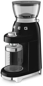 Кавомолка Smeg Style Aesthetic Black (CGF03BLEU)