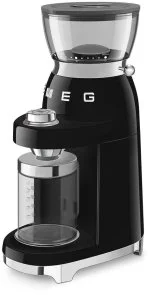 Фото: Кавомолка Smeg Style Aesthetic Black (CGF03BLEU) № 2 | KTC
