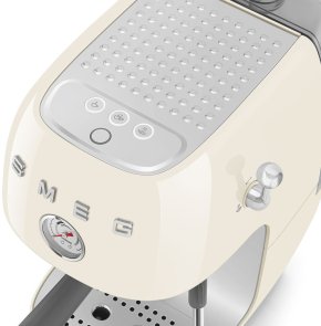 Ріжкова кавоварка Smeg Style Aesthetic Cream Glossy Finishing (ECF03CREU)