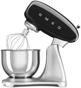 Планетарний міксер Smeg Style Aesthetic Black (SMF04BLEU)